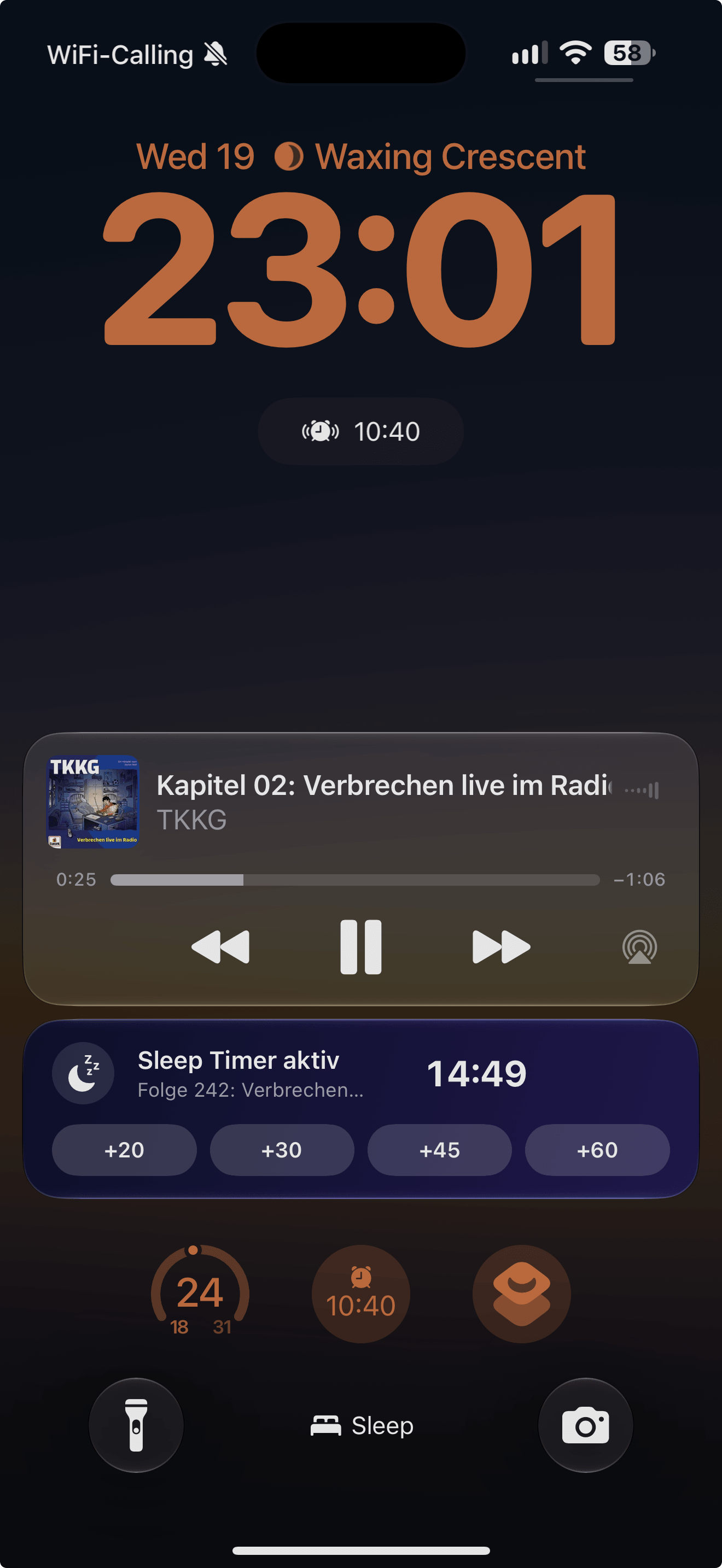 Timer verlängern